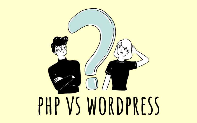 בחור ובחורה מתלבטים אם PHP או וורדפרס